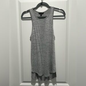 Banana Republic Heather Gray Knit Top
